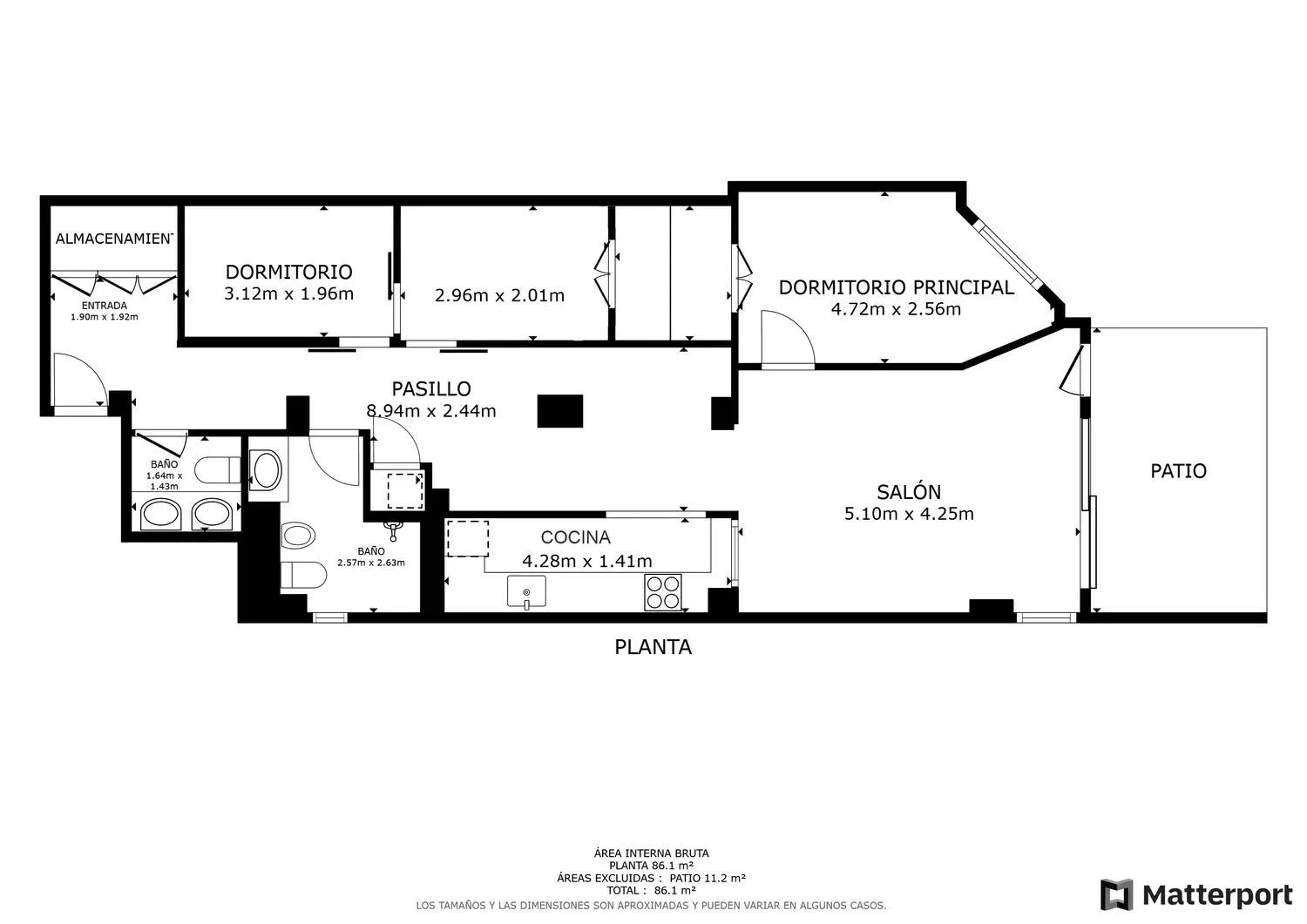 Piso – Barcelona 77.00 m2 photo30