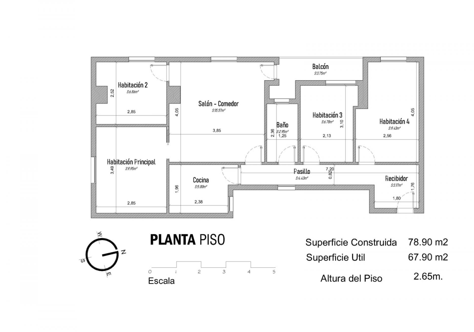 Piso – Barcelona 75.00 m2 photo32