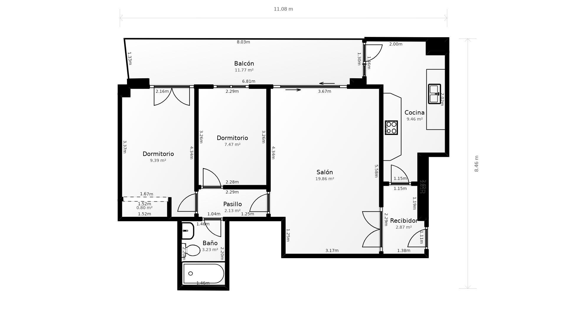 Piso – Sabadell 77.00 m2 photo64