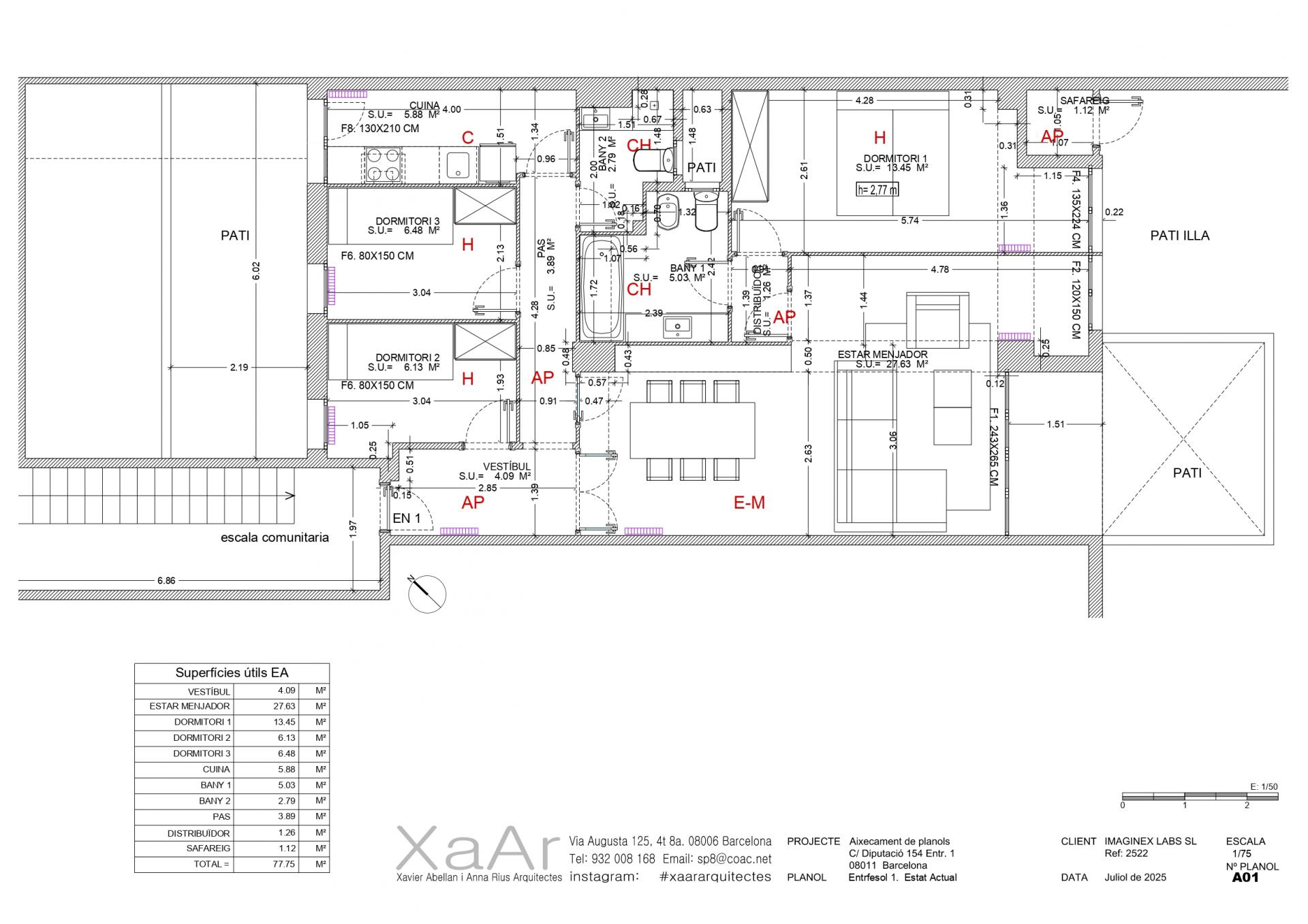 Piso – Barcelona 97.00 m2 photo41